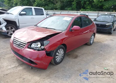 2009 Hyundai Elantra Gls из США, поврежденный, VIN KMHDU46D19U796024